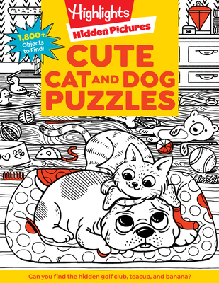 Cute Cat and Dog Puzzles 1639622926 Book Cover