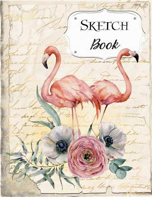 Sketch Book: Flamingo Sketchbook Scetchpad for ... 1073511170 Book Cover