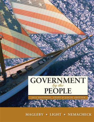 Government by the People, 2011 National, State,... 0205828434 Book Cover