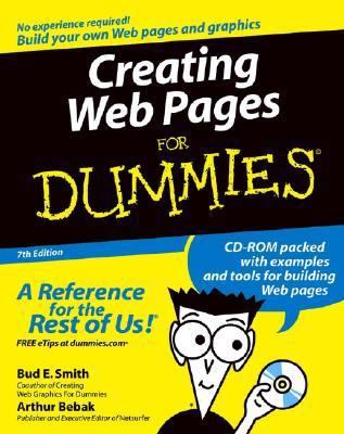 Creating Web Pages For Dummies 0764573276 Book Cover