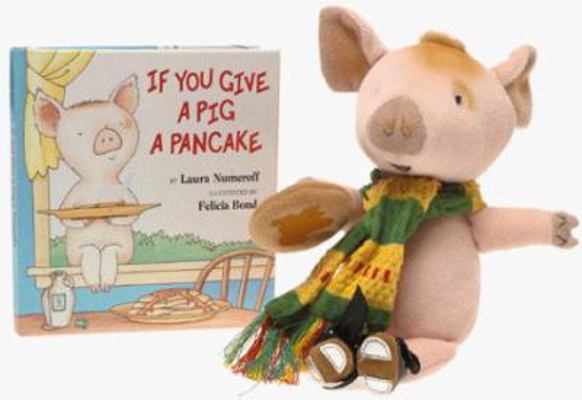 If You Give a Pig a Pancake [With Doll] 0694012998 Book Cover