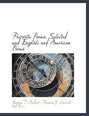 Favorite Poems. Selected and English and Americ... 1140331280 Book Cover