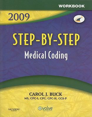 Workbook for Step-by-Step Medical Coding 2009 E... 1416045651 Book Cover