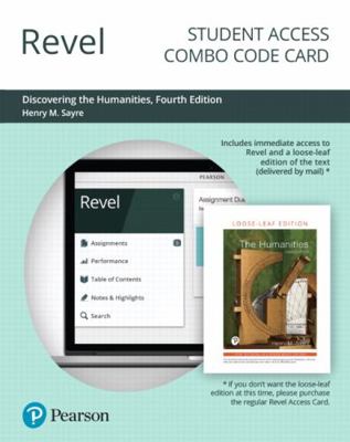 Revel for Discovering the Humanities -- Combo A... 0135256097 Book Cover
