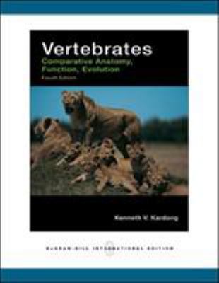 Vertebrates 0071244573 Book Cover