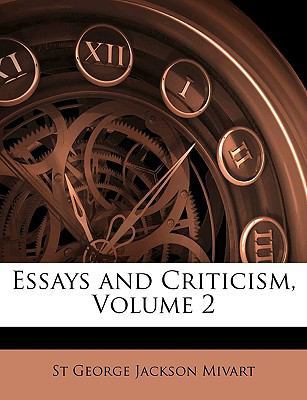 Essays and Criticism, Volume 2 1149028955 Book Cover