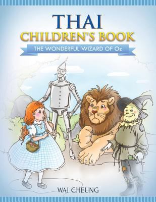 Thai Children's Book: The Wonderful Wizard Of Oz 1546616039 Book Cover