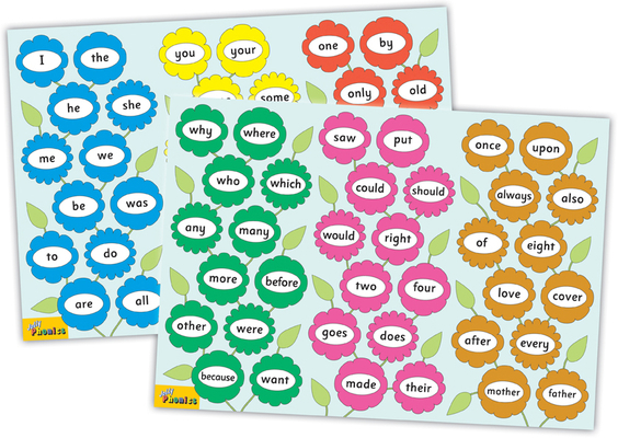 Jolly Phonics Tricky Word Posters: In Print Let... 1844145220 Book Cover