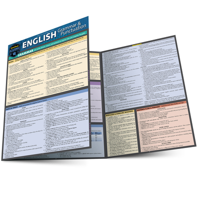 English Grammar & Punctuation: A Quickstudy Lam... 1423218655 Book Cover