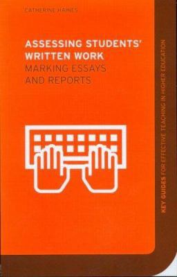 Assessing Students' Written Work: Marking Essay... 041530721X Book Cover