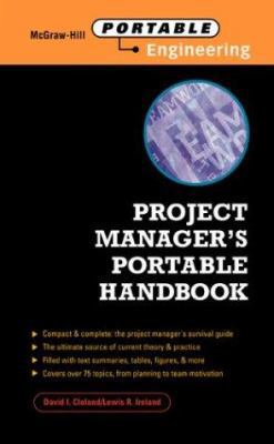 Project Manager's Portable Handbook 0071352635 Book Cover