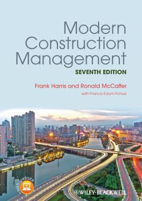 Modern Construction Management 047067217X Book Cover