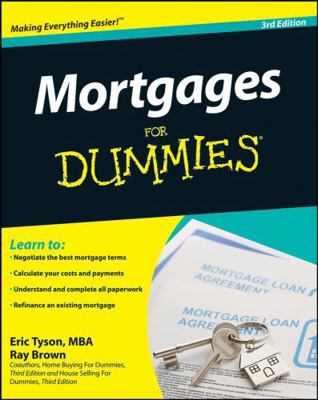 Mortgages For Dummies, 3rd Edition 0470379960 Book Cover