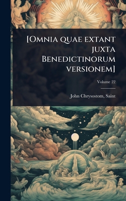 [Omnia quae extant juxta Benedictinorum versionem] [Latin] 1024449807 Book Cover