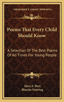 Poems That Every Child Should Know: A Selection... 1163694495 Book Cover