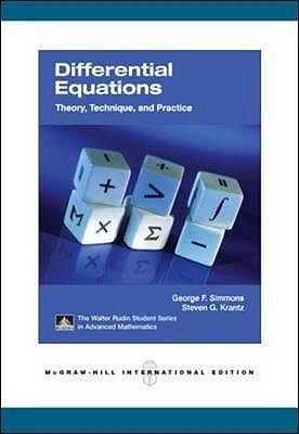 Differential Equations: Theory, Technique, and ... 0071254374 Book Cover
