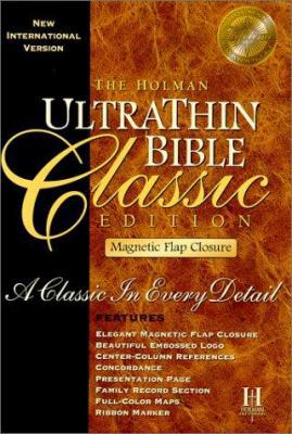New International Version Ultrathin Classic Bib... 1558198598 Book Cover