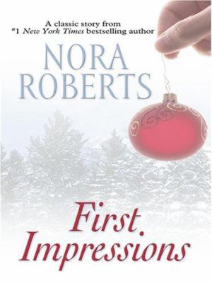 First Impressions [Large Print] 1597224812 Book Cover