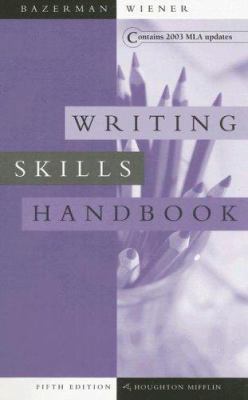 Writing Skills Handbook 0618406638 Book Cover