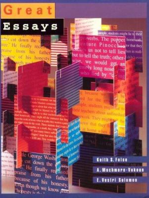 Great Essays : An Introduction to Writing Essays 0395904250 Book Cover