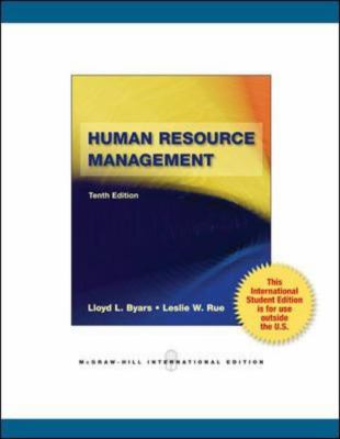 Human Resource Management 0071220666 Book Cover