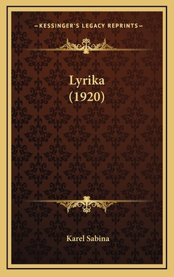 Lyrika (1920) [Czech] 1168827523 Book Cover