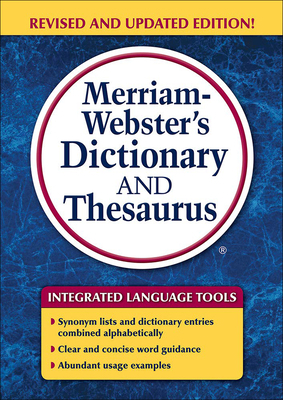 Merriam-Webster's Dictionary and Thesaurus (Tra... 0606401377 Book Cover