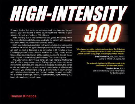 High-Intensity 300 1450455271 Book Cover