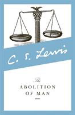 The Abolition of Man 0060652942 Book Cover