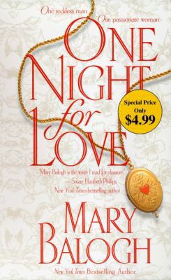 One Night for Love 0440244196 Book Cover