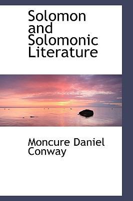 Solomon and Solomonic Literature 1103517279 Book Cover