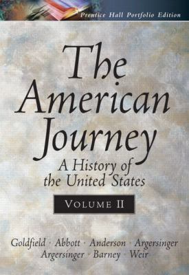 The American Journey Portfolio Edition, Vol. II 0131920995 Book Cover