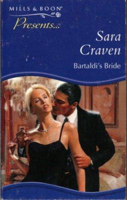 Bartaldi's Bride 0263818527 Book Cover