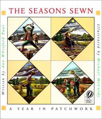 The Seasons Sewn: A Year in Patchwork 0613286340 Book Cover