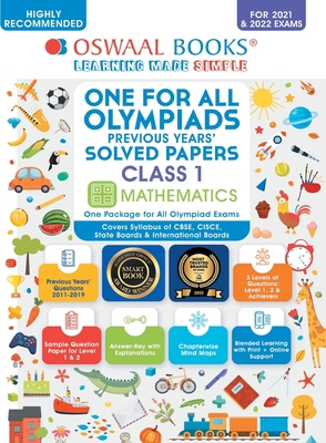 Oswaal One for All Olympiad Previous Years Solv... 9354233031 Book Cover