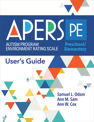 Autism Program Environment Rating Scale - Presc... 1681257246 Book Cover