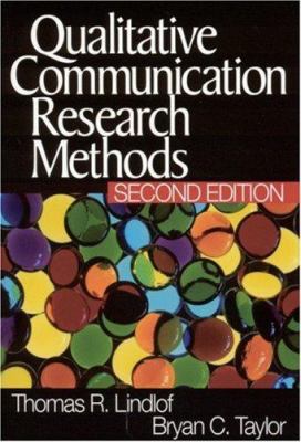 Qualitative Communication Research Methods 0761924949 Book Cover