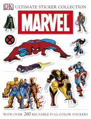 Marvel Ultimate Sticker Collection [With Over 2... 0756626730 Book Cover