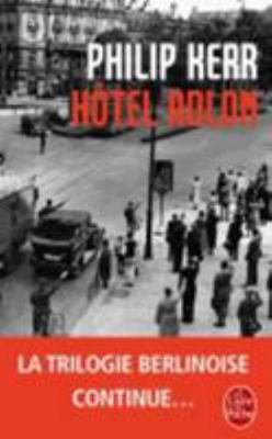 Hôtel Adlon [French] 2253167274 Book Cover