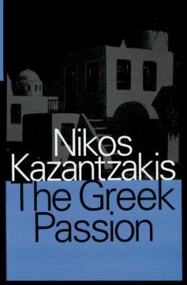 The Greek Passion [Large Print] 1560004533 Book Cover