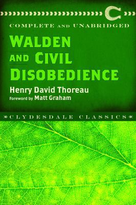 Walden and Civil Disobedience 1945186380 Book Cover