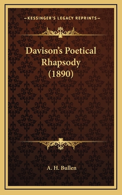 Davison's Poetical Rhapsody (1890) 1164281798 Book Cover