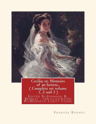 Cecilia; or, Memoirs of an heiress. By: Frances... 1537594230 Book Cover