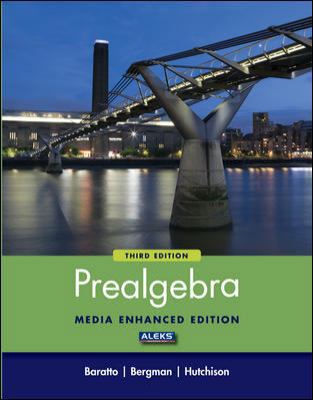 Prealgebra: Media Enhanced 0073406236 Book Cover