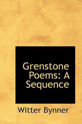 Grenstone Poems: A Sequence 0559824750 Book Cover