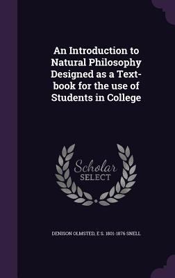 An Introduction to Natural Philosophy Designed ... 1355156696 Book Cover
