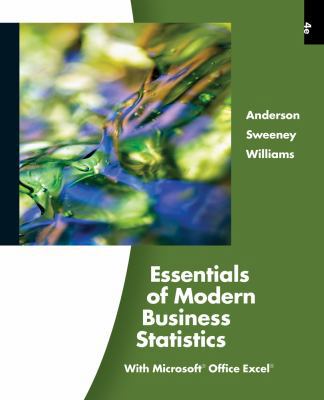 Essentials of Modern Business Statistics (Book ... 0324590040 Book Cover