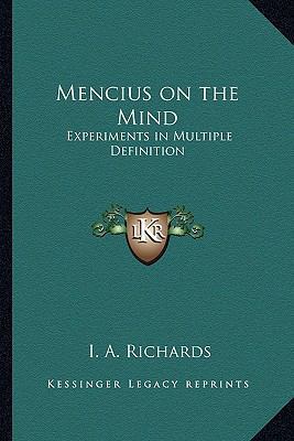 Mencius on the Mind: Experiments in Multiple De... 1162770147 Book Cover
