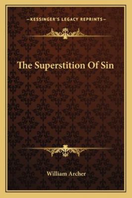 The Superstition Of Sin 1163193739 Book Cover