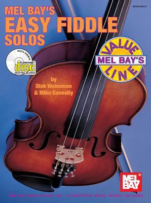 Easy Fiddle Solos [With CD] 0786626925 Book Cover